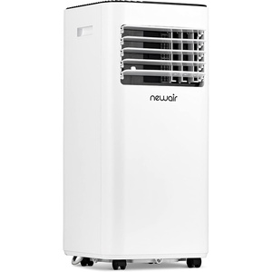 image:imageNewair 8000 BTU Portable Air Conditioner for Bedrooms amp Small Rooms  Compact Portable AC Unit for Room with SelfEvaporative Cooling Dehumidifier amp Remote Control  White