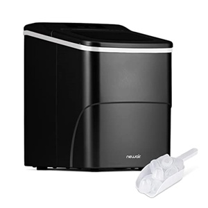 image:imageNewair Bullet Ice Maker Countertop  26 lbsDay Ice Machine with Fresh Ice in amp Minutes  2 Size Cubes for Instant Refreshment  Matte BlackMatte Black