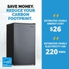 image:imageNewAir 33 Cu Ft Compact Mini Fridge with Chiller Compartment Energy Star Certified Single Door Refrigerator Can Dispenser Perfect for Dorm Rooms Bedrooms Home Offices and RV VansGray