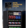 image:imageNewAir Beverage Refrigerator with Glass Door  177 Can Mini Fridge for Bedroom Dorm Office or Gaming Setup  Soda Beer and Wine Cooler  Stainless Steel