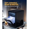 image:imageNugget Ice Maker Countertop  44 lbsDay Pebble Ice Machine with SelfCleaning  Soft Chewable Pebble amp SonicStyle Ice  Black Stainless Steel