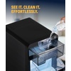 image:imageNugget Ice Maker Countertop  44 lbsDay Pebble Ice Machine with SelfCleaning  Soft Chewable Pebble amp SonicStyle Ice  Black Stainless Steel