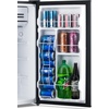 image:imageNewAir 31 Cu Ft Compact Mini Fridge with Freezer Energy Star Certified Dual Zone Refrigerator Interior LED Light Crisper Drawer Perfect for Dorm Rooms Bedrooms Home Offices and RV VansBlack