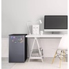 image:imageNewAir 31 Cu Ft Compact Mini Fridge with Freezer Energy Star Certified Dual Zone Refrigerator Interior LED Light Crisper Drawer Perfect for Dorm Rooms Bedrooms Home Offices and RV VansGray