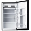 image:imageNewAir 31 Cu Ft Compact Mini Fridge with Freezer Energy Star Certified Dual Zone Refrigerator Interior LED Light Crisper Drawer Perfect for Dorm Rooms Bedrooms Home Offices and RV VansGray
